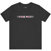 Demigirl Pride Mode Ombre Logo Tee